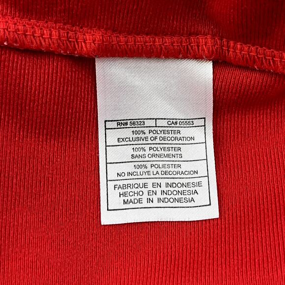 Nike The Olympic Club Track Jacket Adult Small Red Golf Course 150 Years PGA - Picture 6 of 9